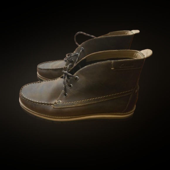 Clarks Durston Mid Boots - Size 10 - Picture 3 of 5